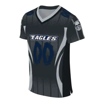 custom georgia southern eagles dynamic dots grey jersey fashion forward