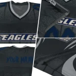 custom georgia southern eagles dynamic dots grey jersey best selling