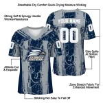 custom georgia southern eagles rugged stripes blue jersey best selling