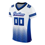 custom georgia state panthers halftone sweep white black jersey best selling