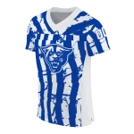 custom georgia state panthers stripe splatter blue jersey best selling