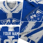 custom georgia state panthers striped texture blue jersey best selling