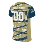 custom georgia tech yellow jackets camo shatter gold jersey best selling