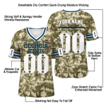 custom georgia tech yellow jackets camouflage abstract gold jersey best selling