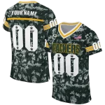 custom green bay packers camouflage abstract green jersey best selling