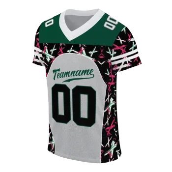 custom hawaii rainbow warriors brushstroke xs silver black jersey fashion forward