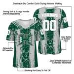 custom hawaii rainbow warriors rugged stripes green jersey best selling