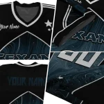 custom houston texans halftone slant blue black jersey best selling