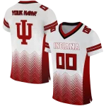 custom indiana hoosiers halftone sweep cream black jersey best selling