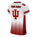 custom indiana hoosiers halftone sweep cream black jersey best selling