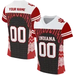 custom indiana hoosiers tire arrows red black white jersey best selling
