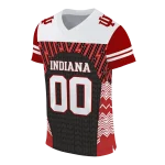 custom indiana hoosiers tire arrows red black white jersey best selling
