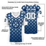 custom indianapolis colts stacked rectangle blue jersey best selling