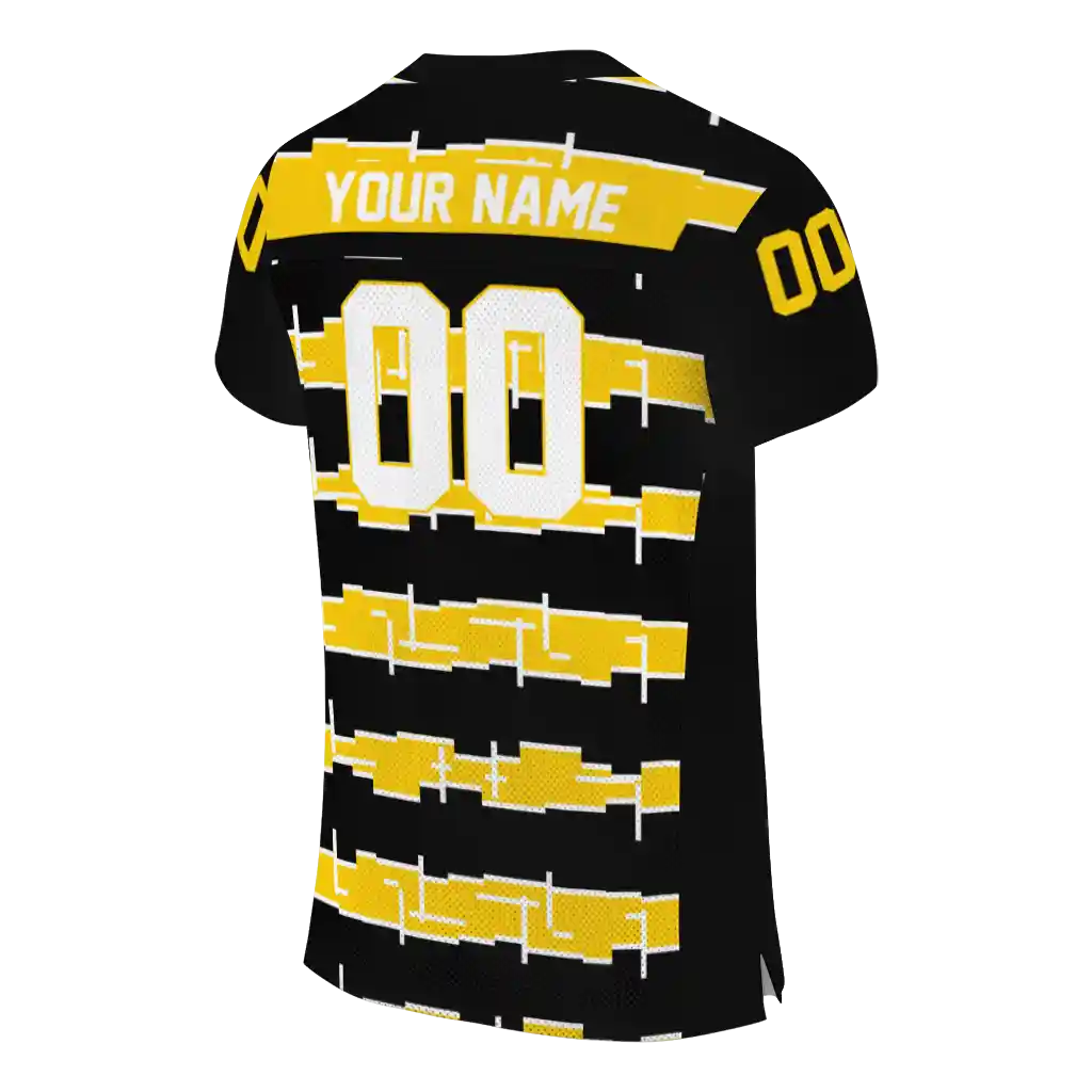 custom iowa hawkeyes layered grids black jersey high quality custom iowa hawkeyes layered grids black jersey high quality