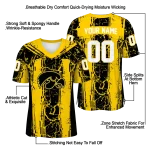 custom iowa hawkeyes rugged stripes black jersey best selling