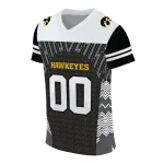 custom iowa hawkeyes tire arrows black white jersey best selling