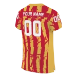 custom iowa state cyclones stripe splatter red jersey best selling