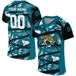 custom jacksonville jaguars camo shatter teal jersey best selling