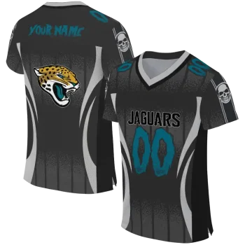 custom jacksonville jaguars dynamic dots black jersey best selling