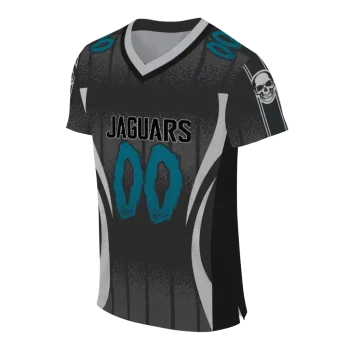 custom jacksonville jaguars dynamic dots black jersey fashion forward