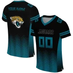 custom jacksonville jaguars halftone sweep black jersey best selling