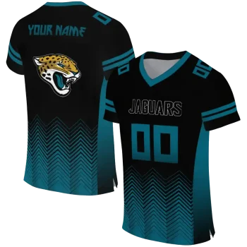 custom jacksonville jaguars halftone sweep black jersey best selling