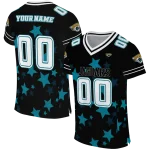 custom jacksonville jaguars star cluster black jersey best selling