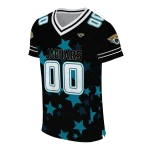 custom jacksonville jaguars star cluster black jersey best selling