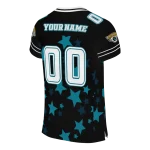 custom jacksonville jaguars star cluster black jersey best selling