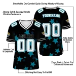 custom jacksonville jaguars star cluster black jersey best selling