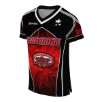 custom jacksonville state gamecocks halftone slant red black jersey best selling