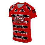 custom jacksonville state gamecocks layered grids red jersey best selling