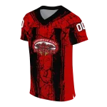 custom jacksonville state gamecocks rugged stripes red jersey best selling