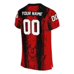 custom jacksonville state gamecocks rugged stripes red jersey best selling