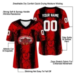 custom jacksonville state gamecocks rugged stripes red jersey best selling