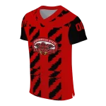 custom jacksonville state gamecocks stripe block red jersey best selling