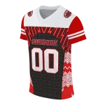 custom jacksonville state gamecocks tire arrows red black white jersey best selling