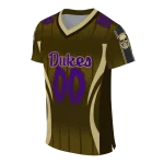 custom james madison dukes dynamic dots gold jersey best selling