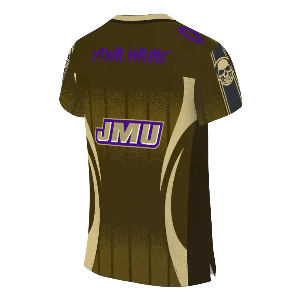 custom james madison dukes dynamic dots gold jersey high quality custom james madison dukes dynamic dots gold jersey high quality