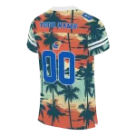 custom kansas jayhawks horizon palm sunset jersey best selling