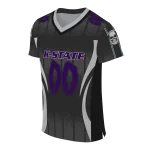 custom kansas state wildcats dynamic dots grey jersey best selling