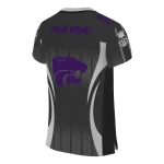 custom kansas state wildcats dynamic dots grey jersey best selling