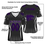custom kansas state wildcats dynamic dots grey jersey best selling