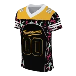 custom kennesaw state owls brushstroke xs black jersey best selling