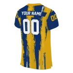 custom kent state golden flashes striped texture navy blue jersey best selling