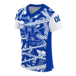 custom kentucky wildcats camo shatter blue jersey best selling