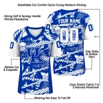 custom kentucky wildcats camo shatter blue jersey best selling