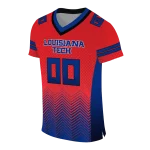 custom la tech halftone sweep red black jersey best selling