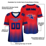 custom la tech halftone sweep red black jersey best selling