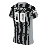 custom las vegas raiders stripe splatter black jersey best selling
